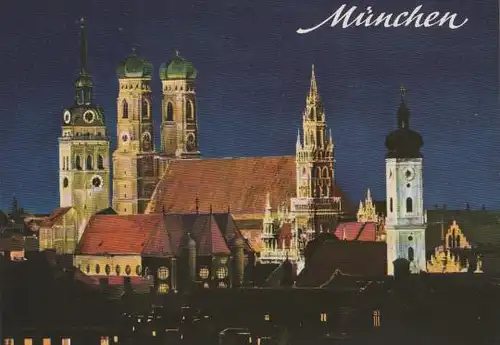 München bei Nacht - ca. 1985