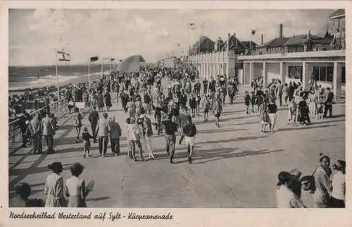 Westerland - Kurpromenade - 1955