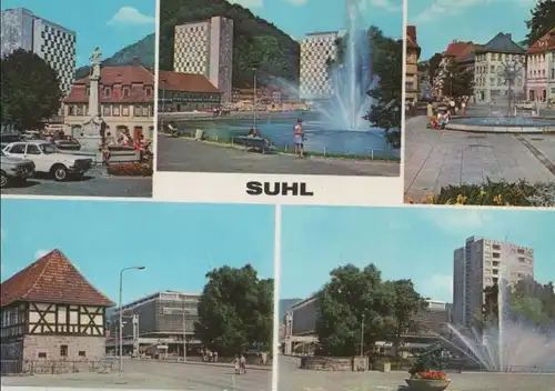 Suhl - u.a. Centrum-Warenhaus - 1977