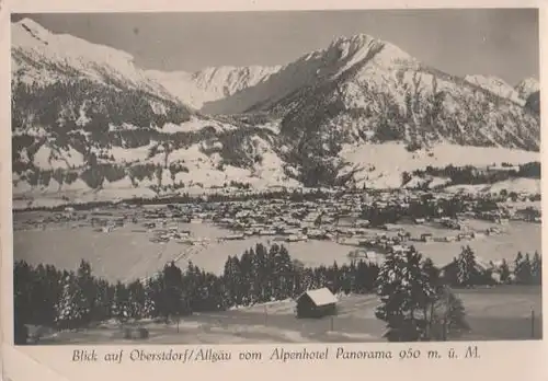Oberstdorf v. Alpenhotel Panorama - 1959