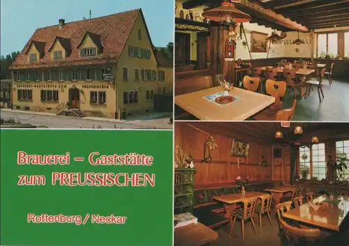 Rottenburg - Gaststätte Zum Preussischen - ca. 1980