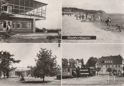 Baabe - u.a. HO-Gaststätte Inselparadies - ca. 1980