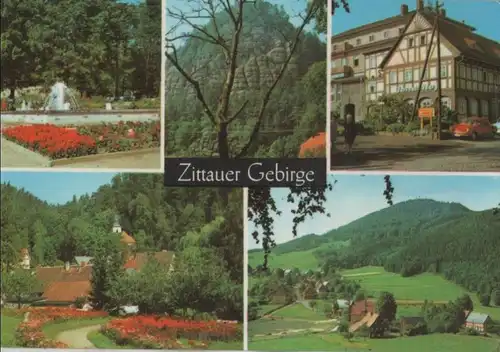Zittauer Gebirge - u.a. Berg Oybin - 1974