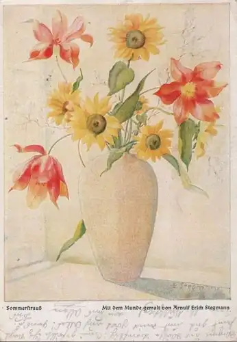 Sommerstrauß in Vase