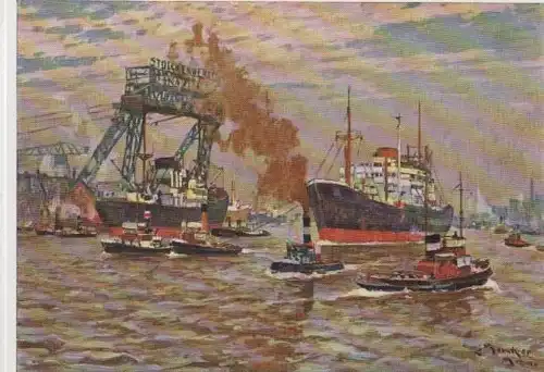 Hamburg Hafen - ca. 1975