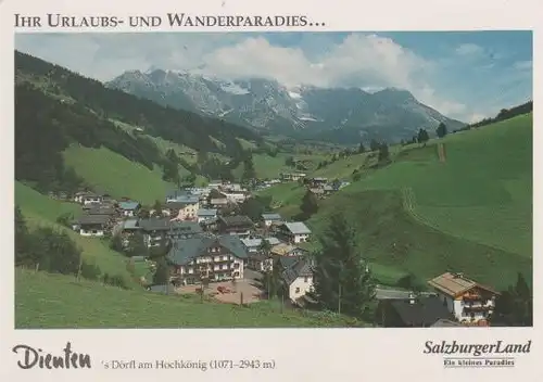 Österreich - Österreich - Dienten - Salzburger Land (Rücks. bedruckt) - ca. 1975