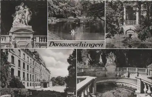 Donaueschingen - mit 5 Bildern - ca. 1960