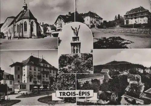 Frankreich - Frankreich - Trois-Epis - 5 Teilbilder - ca. 1955