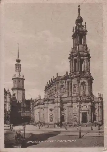Dresden - Kath. Hofkirche - ca. 1950