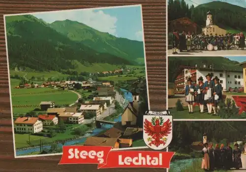 Österreich - Österreich - Steeg - 4 Teilbilder - ca. 1980