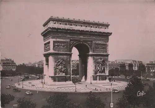 Frankreich - Frankreich - Paris - Arc de Triomphe de la Etoile - ca. 1955