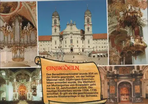 Schweiz - Schweiz - Einsiedeln - Benediktinerkloster - ca. 1995