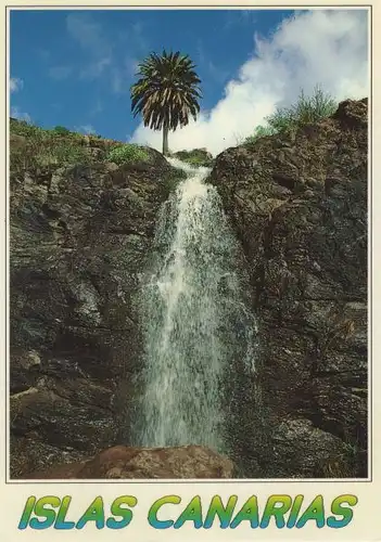 Spanien - Kanarische Inseln - Spanien - Wasserfall