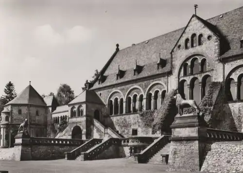 Goslar - Aufgang zur Kaiserpfalz - ca. 1955