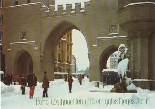 München - Weihnachten - Karlstor - ca. 1980