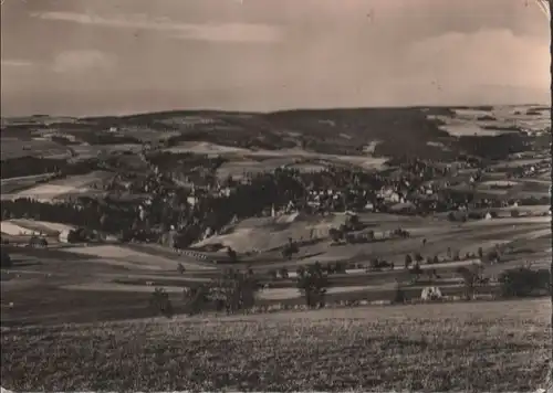 Erzgebirge - Blick vom Schwartenberg auf Neuhausener Land - 1962