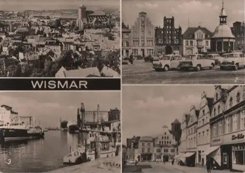 Wismar - u.a. Reuterhaus am Markt - 1973