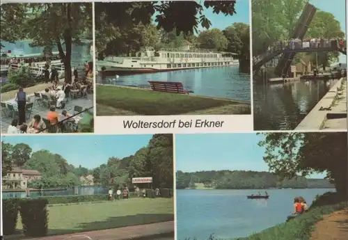 Woltersdorf - u.a. Luxusschiff der Weissen Flotte - 1981
