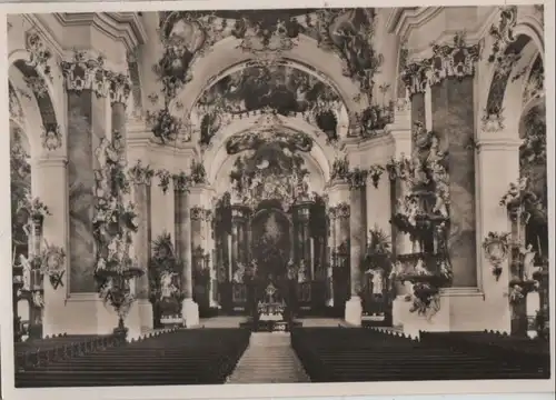 Ottobeuren - Inneres der Basilika - ca. 1960