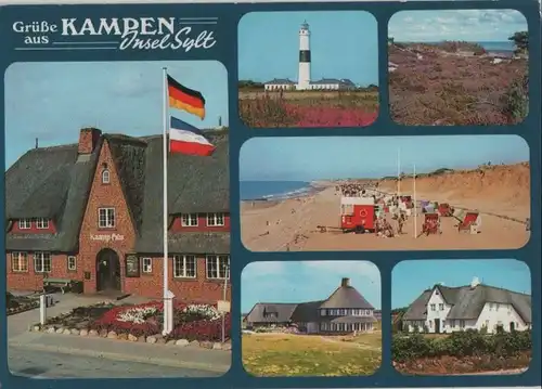 Kampen (Sylt) - 6 Teilbilder - 1988