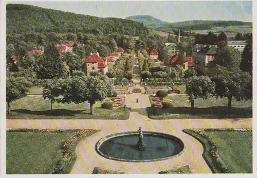 Bad Brückenau - Blick vom Fürstenhof - ca. 1965