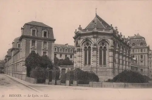 Frankreich - Frankreich - Rennes - Le Lycee - ca. 1930