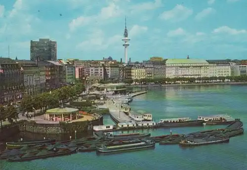 Hamburg - Jungfernstieg - 1961