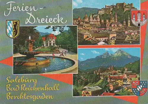 Bad Reichenhall - mit Festung Hohensalzburg - 1984