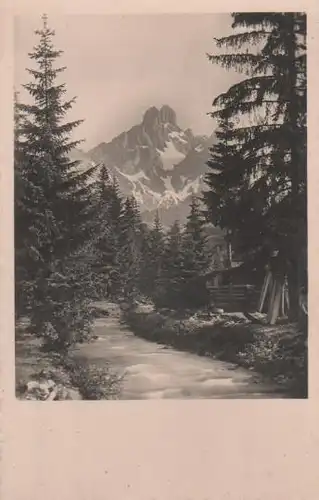 Österreich - Bischofsmütze von Filzmoos - ca. 1955