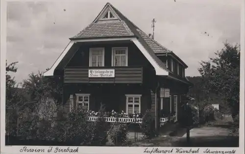 Oberreichenbach-Würzbach - Pension J. Girrbach - 1939