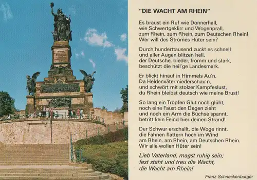 Rüdesheim am Rhein - Wacht am Rhein - ca. 1995