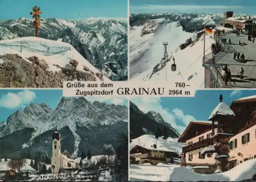 Grainau - u.a. Gipfelkreuz - 1977