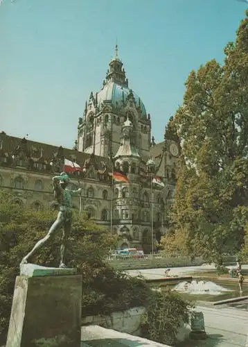 Hannover - Partie am Rathaus - 1984