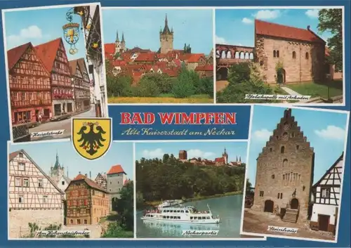 Bad Wimpfen - u.a. Steinhaus - ca. 1975