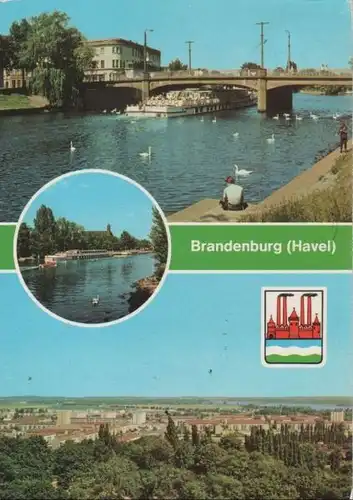 Brandenburg, Havel - u.a. Blick auf Brandenburg-Nord - 1980