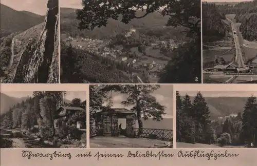 Schwarzburg - Ausflugsziele u.a. Bergbahn - ca. 1965
