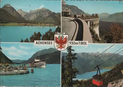 Österreich - Österreich - Achensee - mit 4 Bildern - ca. 1970
