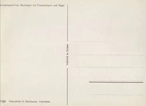 Schweiz - Grindelwald - Schweiz - First