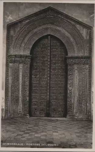 Italien - Italien - Monreale - Portone del Duomo - ca. 1955