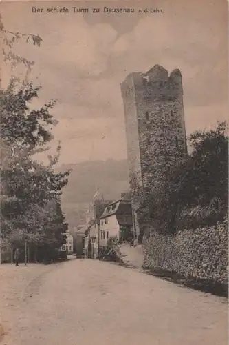 Dausenau - Der schiefe Turm - ca. 1935