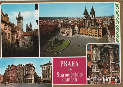 Tschechien - Tschechien - Prag - Praha - mit 5 Bildern - ca. 1980