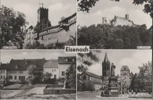 Eisenach - u.a. Bachhaus - 1963