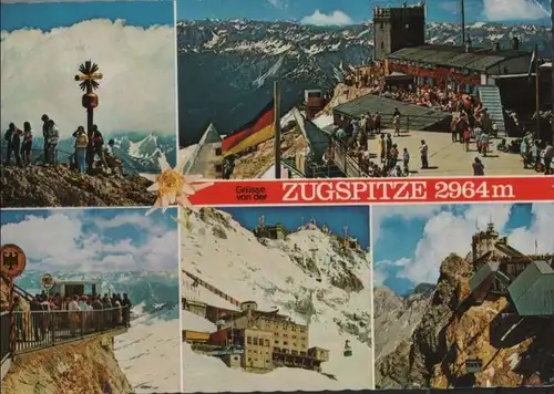 Zugspitze - mit 5 Bildern - 1977