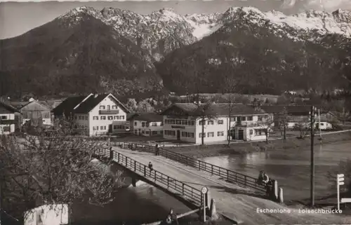 Eschenlohe - mit Hoher Kiste - ca. 1960