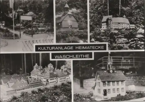 Grünhain-Beierfeld, Waschleithe - Kulturanlage Heimatecke - 1976