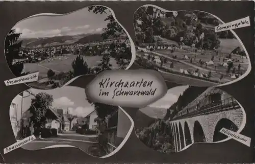 Kirchzarten - u.a. Höllentalbahn - 1964
