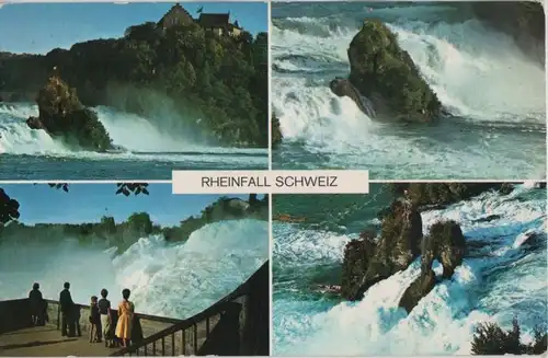 Schweiz - Rheinfall - Schweiz - 4 Bilder