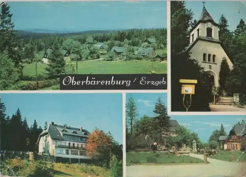 Altenberg-Oberbärenburg - u.a. Waldkapelle - 1970