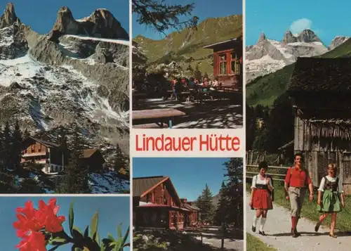 Österreich - Österreich - Lindauer Hütte - 5 Teilbilder - ca. 1980