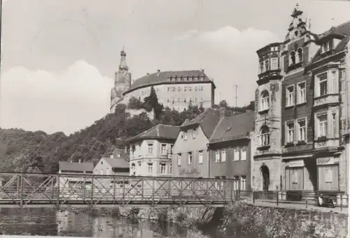 Weida - Blick zur Osterburg - 1980